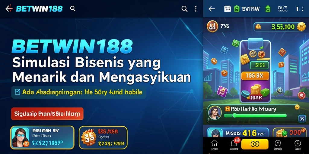 Gameplay BETWIN188 yang mendebarkan dalam membangun bisnis.