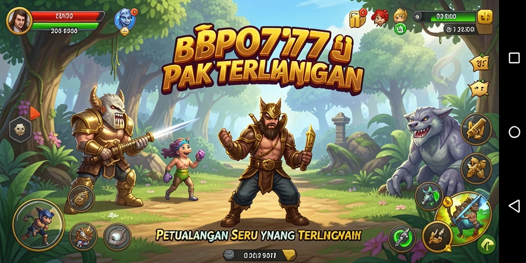 Tangkapan layar dari gameplay BPO777 yang penuh petualangan dan eksplorasi.