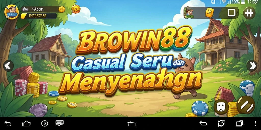Tampilan gameplay <strong>BROWIN88</strong> yang seru dan menantang untuk dimainkan.