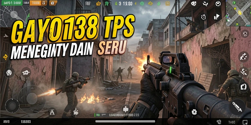Screenshot menampilkan aksi seru dalam GAYO138 gameplay TPS.