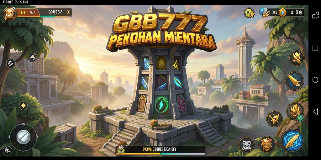 Tangkapan layar GB777 menampilkan aksi mendebarkan dalam permainan Tower Defense yang seru.