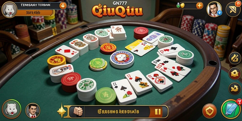Screenshot gameplay QiuQiu di GN777 yang menarik dan menarik.