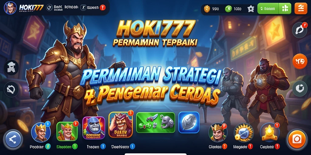 Gameplay HOKI777 yang penuh strategi dan tantangan.