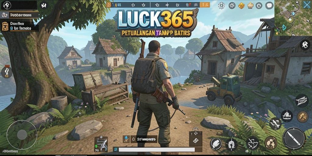 Tampilan menakjubkan dari gameplay Open World di LUCK365.